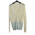 Spring Soft V-Neck Knit Women Cardigan with Button